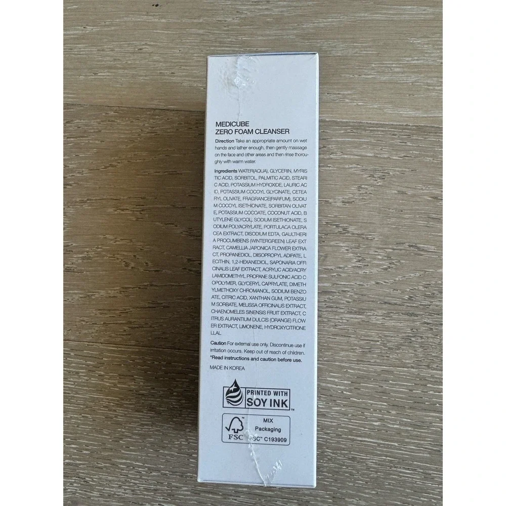 Medicube zero foam